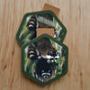 Hide Raccoon Magnetic Bookmark