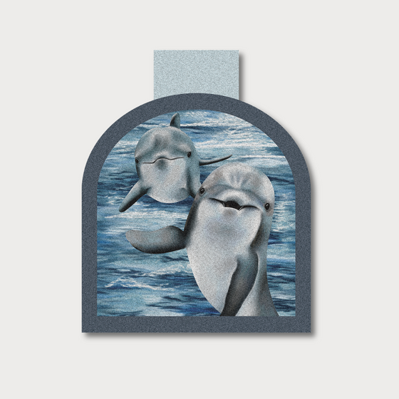 Dolphins Magnetic Bookmark