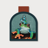 Frog Pile Magnetic Bookmark