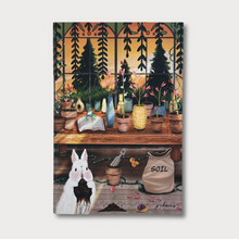  Greenhouse Sunset Notepad Booklet