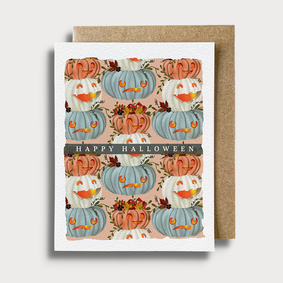 Halloween Jack-O-Lantern Card