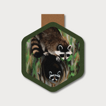  Hide Raccoon Magnetic Bookmark