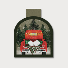  Holiday Truck Magnetic Bookmark