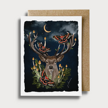  Deer Night Moth Card